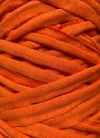 Medium T-Shirt Recycled Jersey Knitting Crochet Rug Yarn Orange